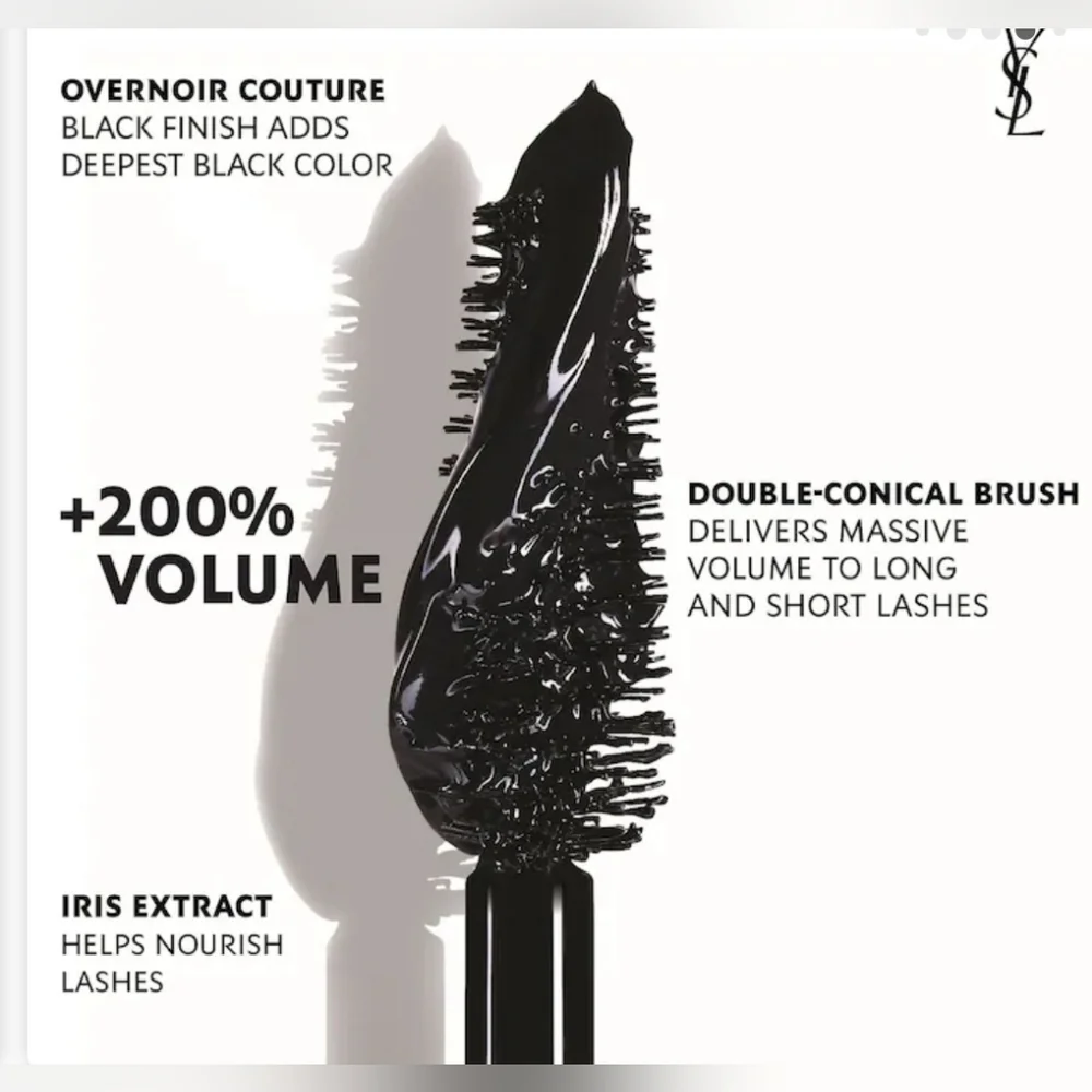 Yves Saint LaurentLash Clash Extreme Volume Mascara Black NIB